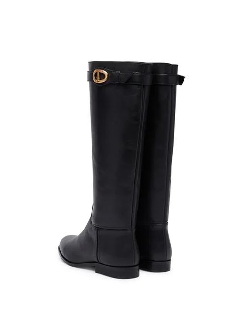 HIGH BOOT TWIN SET | 252TCP19C00006 NERO